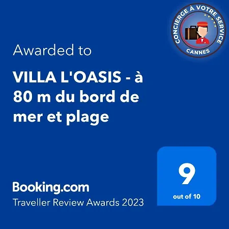 Villa L'oasis - A 80 M Du Bord De Mer Et Plage
